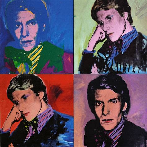 yves saint laurent collage|yves saint laurent and andy warhol.